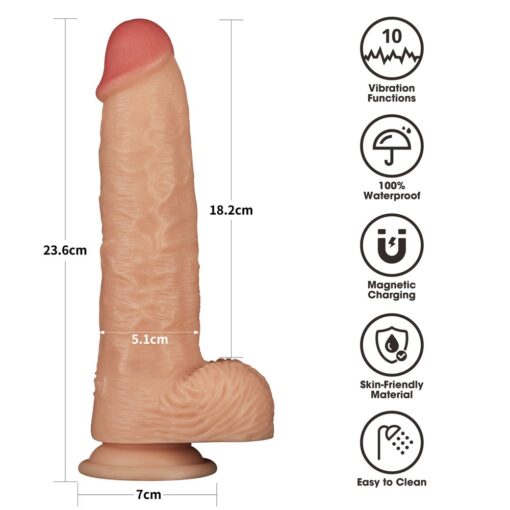 Vibrator Power Basics 9.5'' 11 Vibrator Power Basics 9.5''