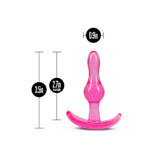 B Yours Curvy Anal Plug Pink
