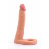 TPE dildo, 15,8 x 2,9cm, strap-on opcija - Ultra Soft Double 2