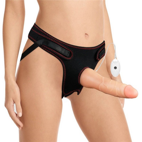 Ingen Vibrating Easy Strap-on Set 7.5''